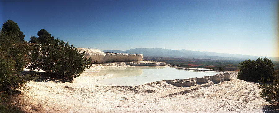 Nature Photograph - Hot Springs And Travertine Pool #5 by Panoramic Images