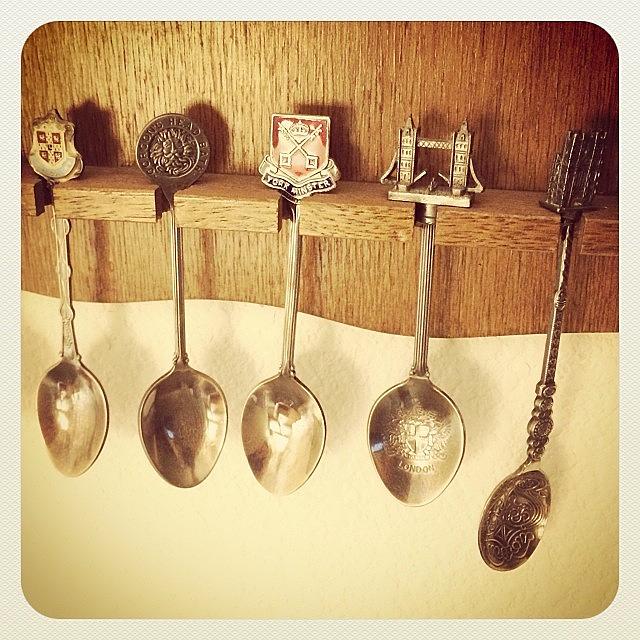 5. I Collect ... Souvenir Spoons (small Photograph by Lisa-marie Jordan