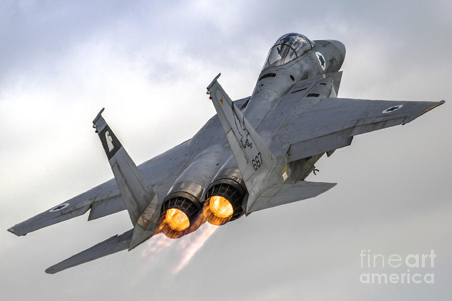 IAF F-15 fighter jet #5 Photograph by Nir Ben-Yosef IAF F-15 fighter jet #5 Photograph by Nir Ben-Yosef