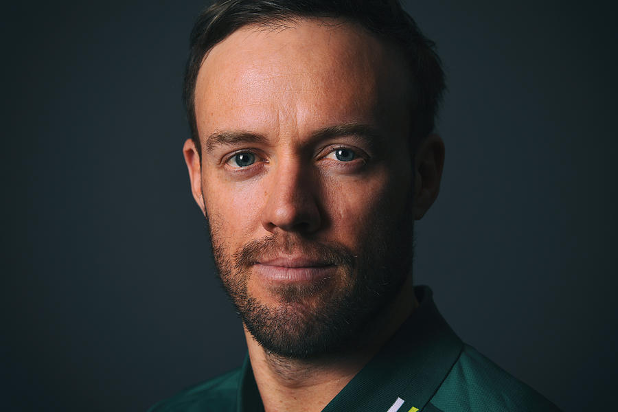 ICC Champions Trophy - South Africa Portrait Session #5 Photograph by Gareth Copley-IDI