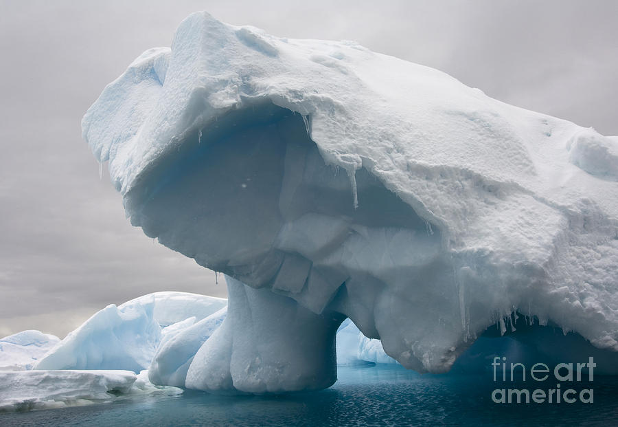 Iceberg, Antarctica #5 Photograph by John Shaw