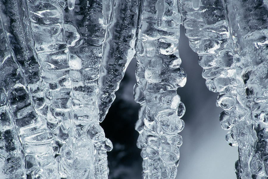 Icicles Photograph by Simon Fraser/science Photo Library - Fine Art America