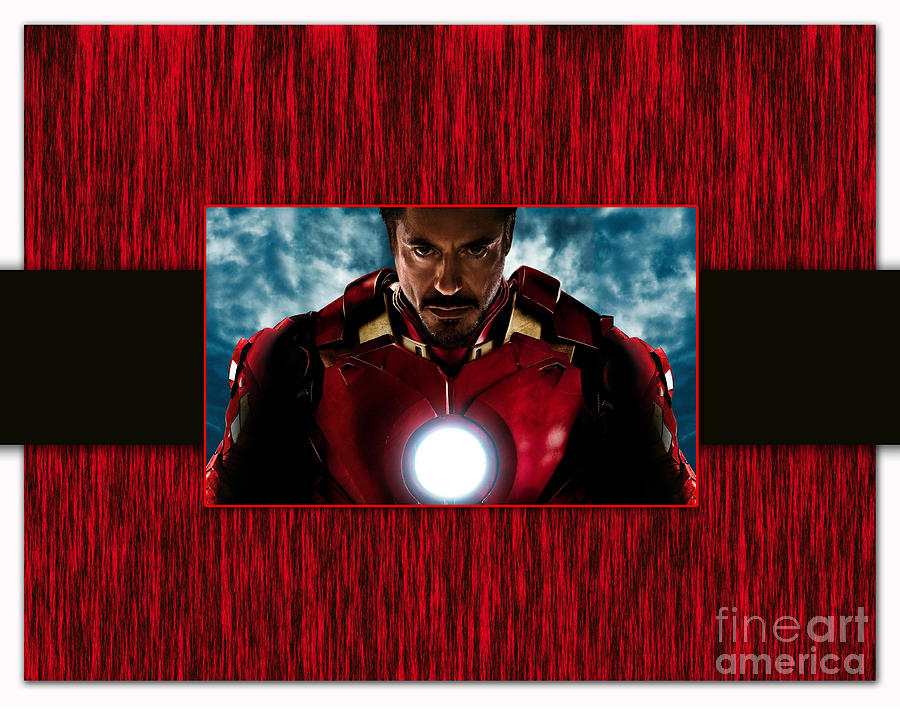 Iron Man #5 Mixed Media by Marvin Blaine