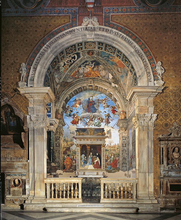 Filippino Lippi Photograph - Italy, Lazio, Rome, Santa Maria Sopra #5 by Everett