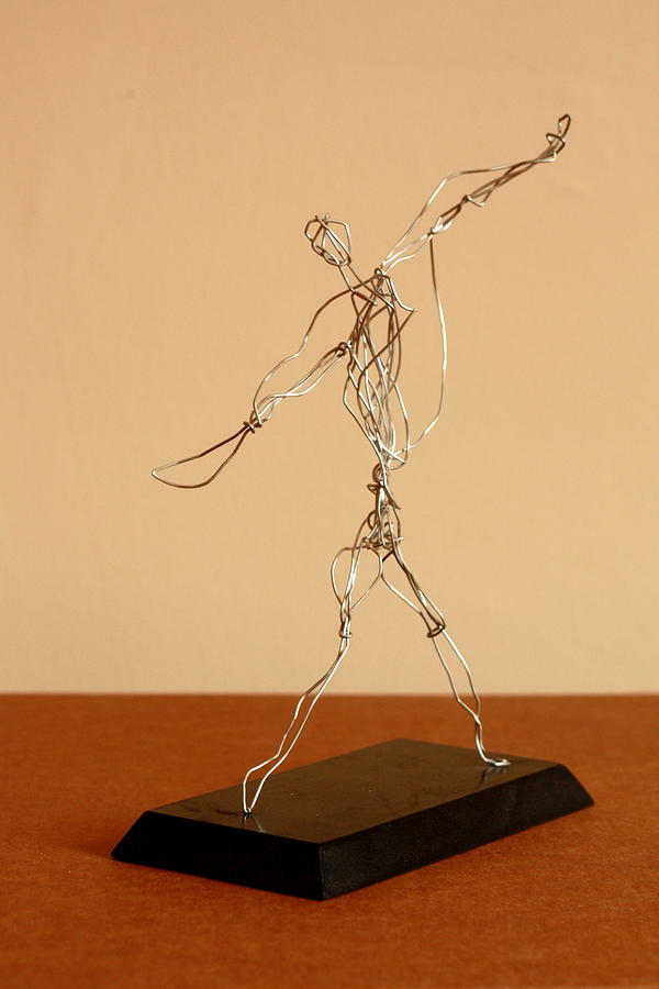 Jai-alai Player Sculpture by Mel Drucker - Fine Art America