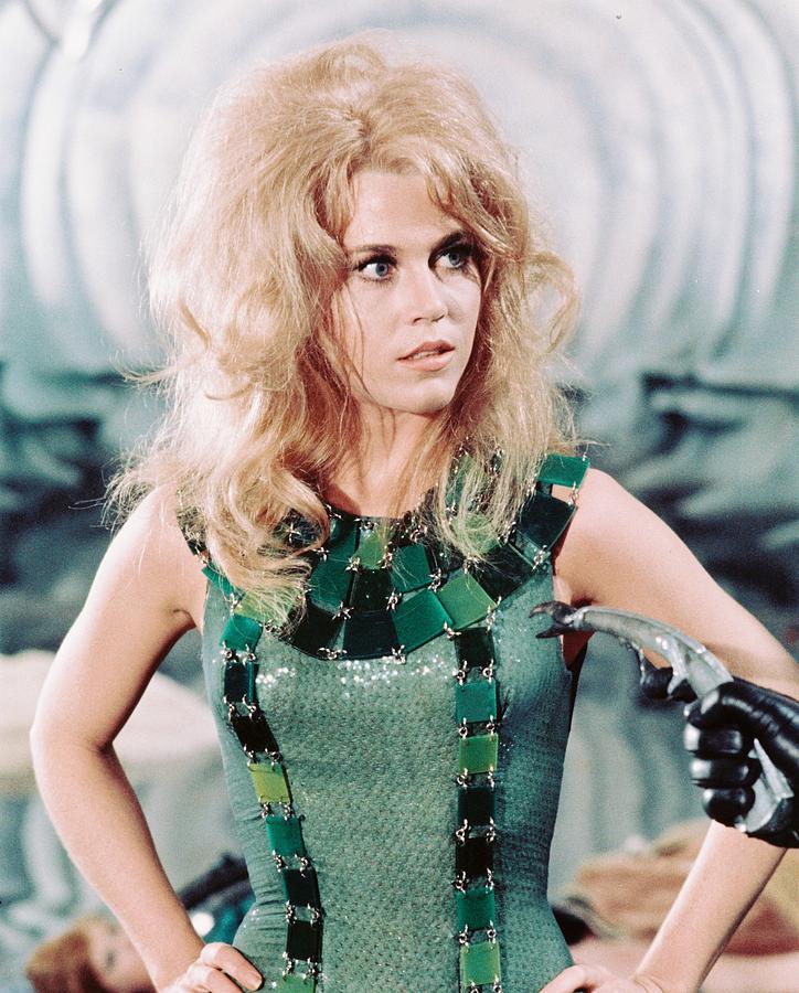 Jane Fonda Photograph - Jane Fonda in Barbarella  #5 by Silver Screen