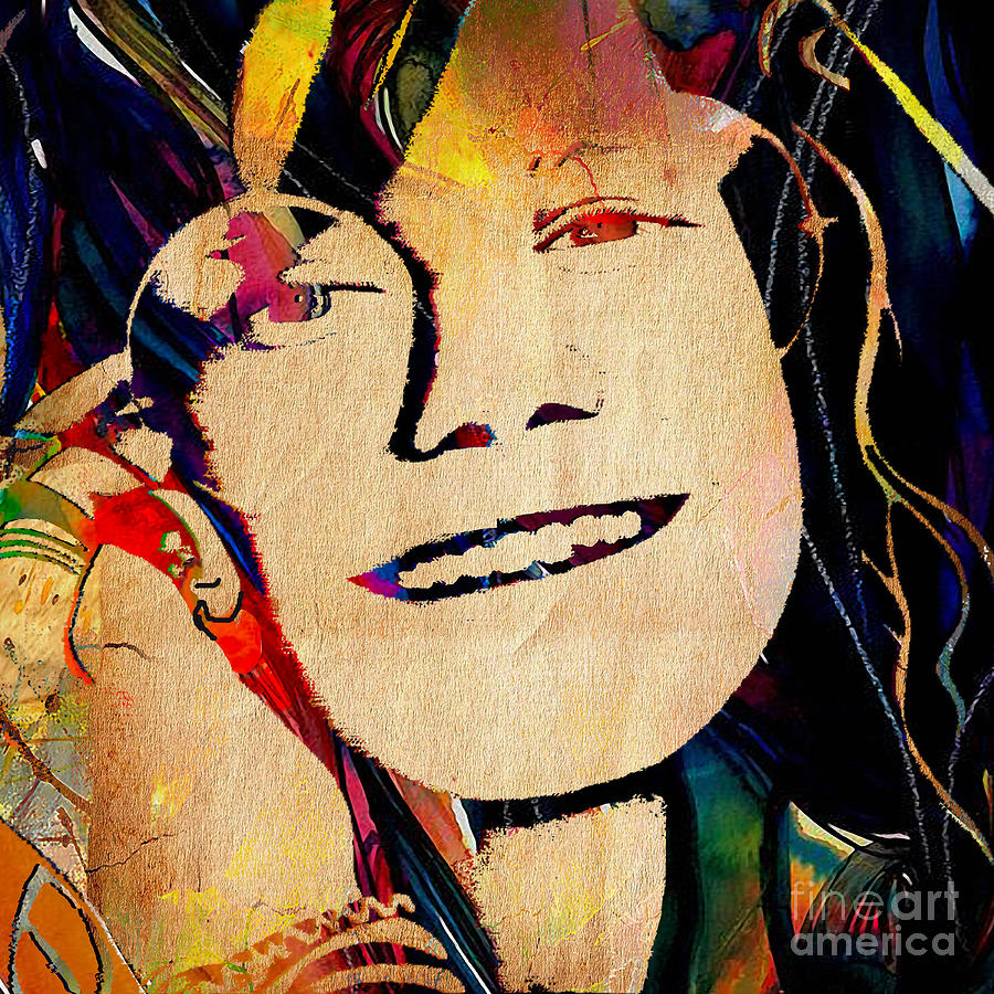 Janis Joplin Collection #5 Mixed Media by Marvin Blaine