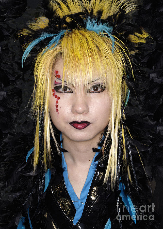 Japanese cosplay fan in harajuku tokyo japan #5 Photograph by JM Travel Photography
