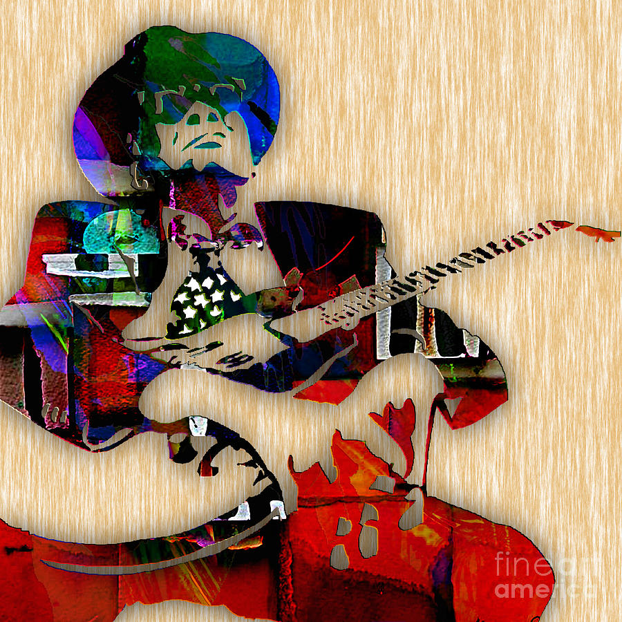John Lee Hooker Collection #5 Mixed Media by Marvin Blaine