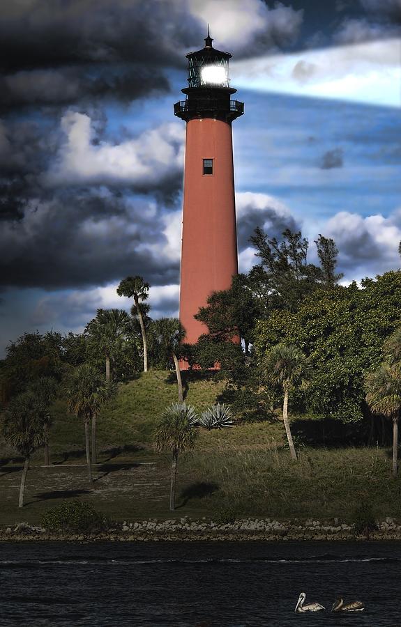 Jupiter lighthouse-c Photograph by Rudy Umans