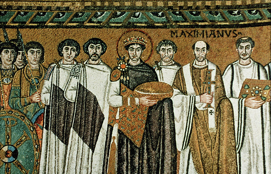 Justinian I (483-565) #5 Painting by Granger