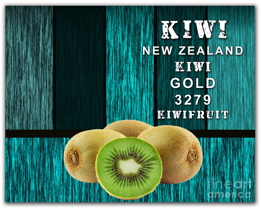 Fruit Mixed Media - Kiwi Farm #5 by Marvin Blaine
