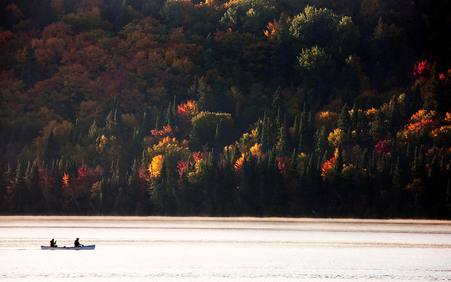 Lake in Autumn #5 Photograph by Mark Duffy