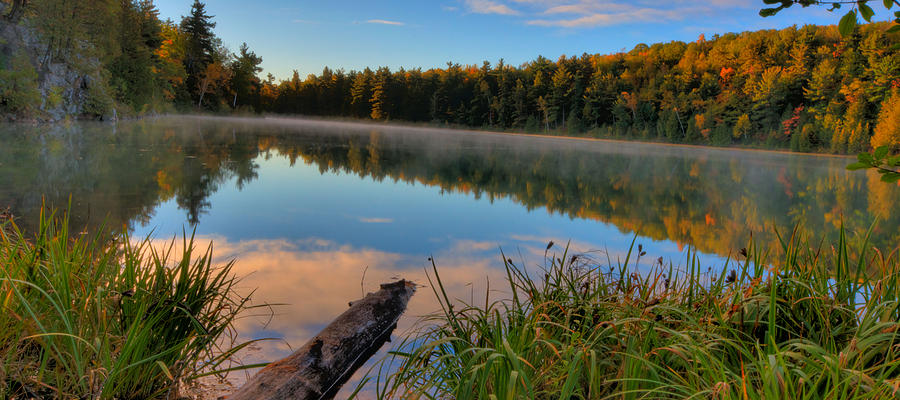 Lake Reflections #5 Photograph by Prince Andre Faubert