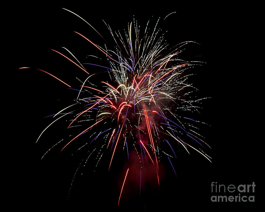 Local Fireworks #5 Photograph by Mark Dodd