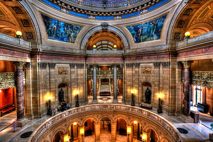 Minnesota State Capitol  #5 Photograph by Amanda Stadther