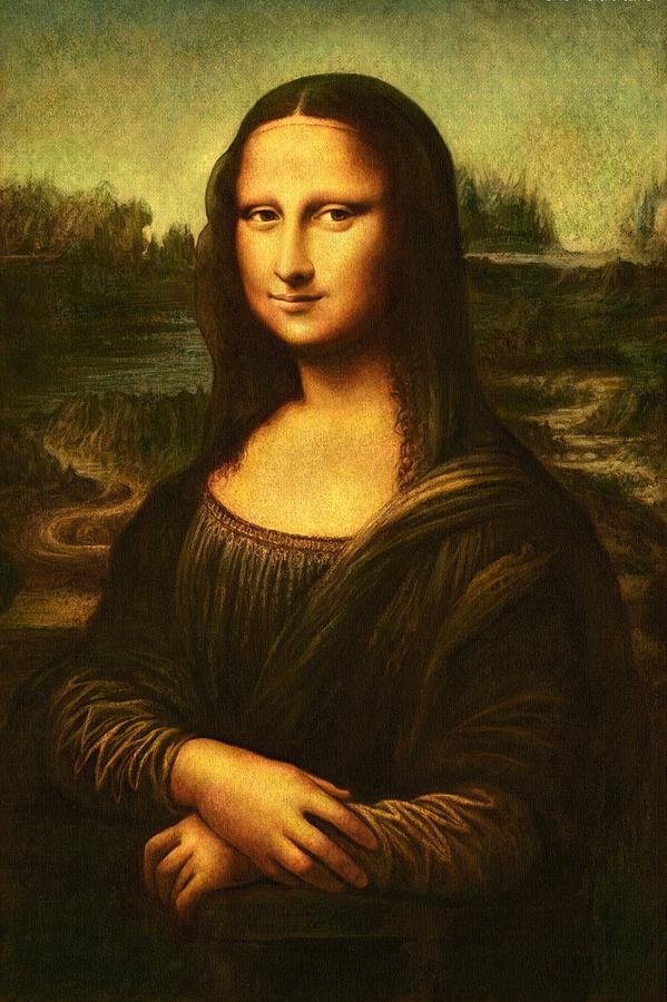 Mona Lisa Painting By Leonardo Da Vinci   5 Mona Lisa Leonardo Da Vinci 