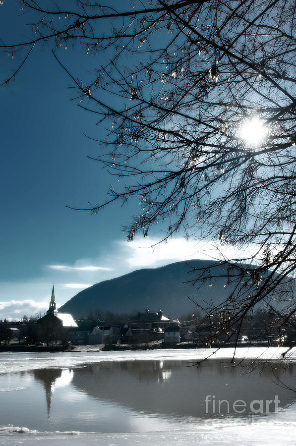 Mont Saint Hilaire Quebec Winter #5 Photograph by Laurent Lucuix