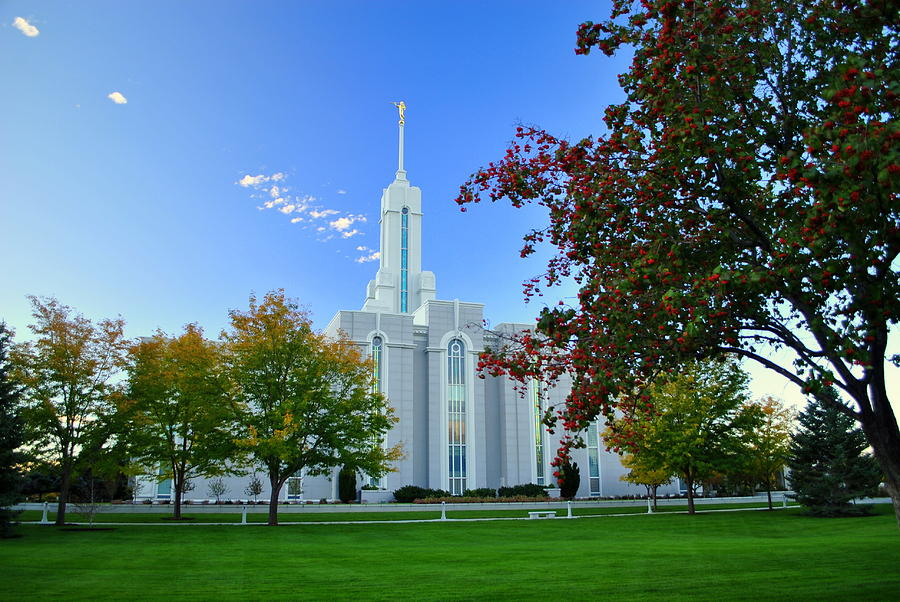 Mount Timpanogos LDS Temple #5 Photograph by Nathan Abbott