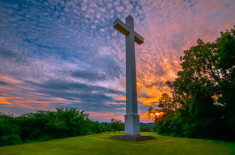 Nelsonville Cross #5 Photograph by Brian Stevens