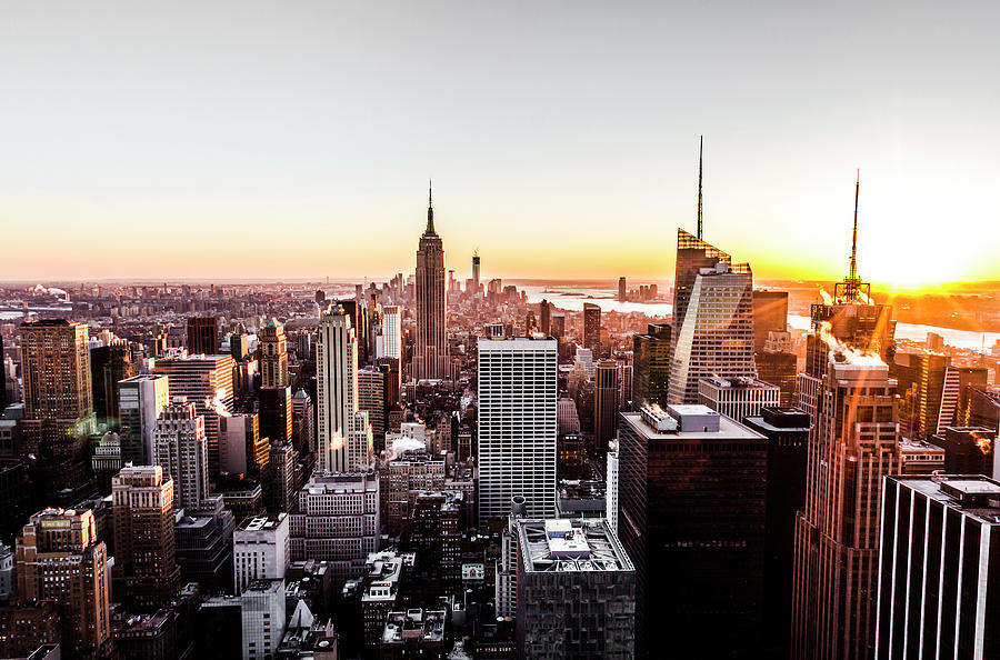 New York Skyline #5 Photograph by Guvendemir