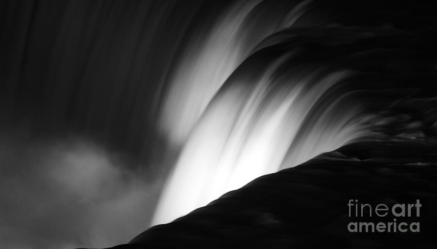 Niagara Falls New York in Black and White #5 Photograph by ELITE IMAGE photography By Chad McDermott