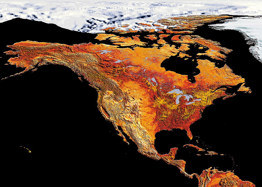 North America #5 Photograph by Dynamic Earth Imaging/science Photo Library
