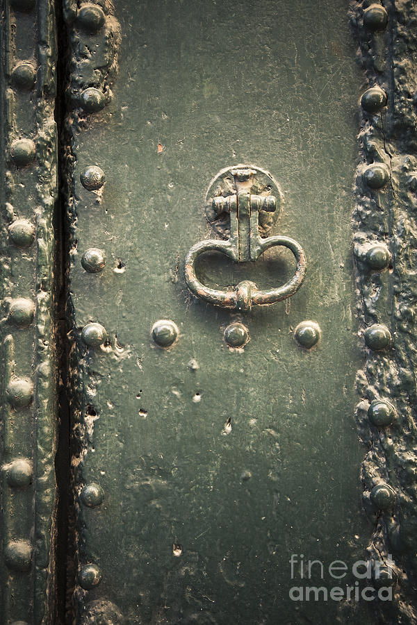 Old door #5 Photograph by Maria Heyens