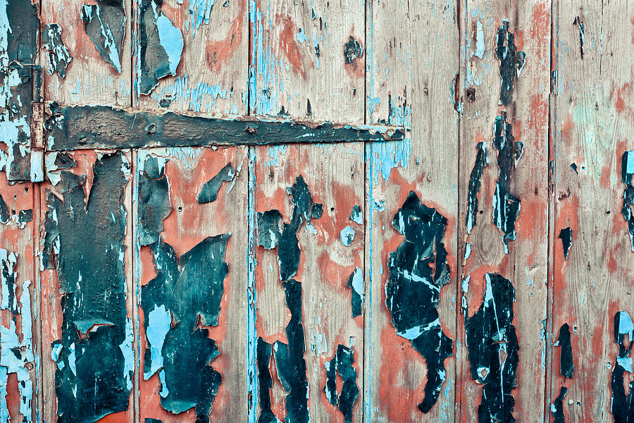 Abstract Photograph - Old door #5 by Tom Gowanlock