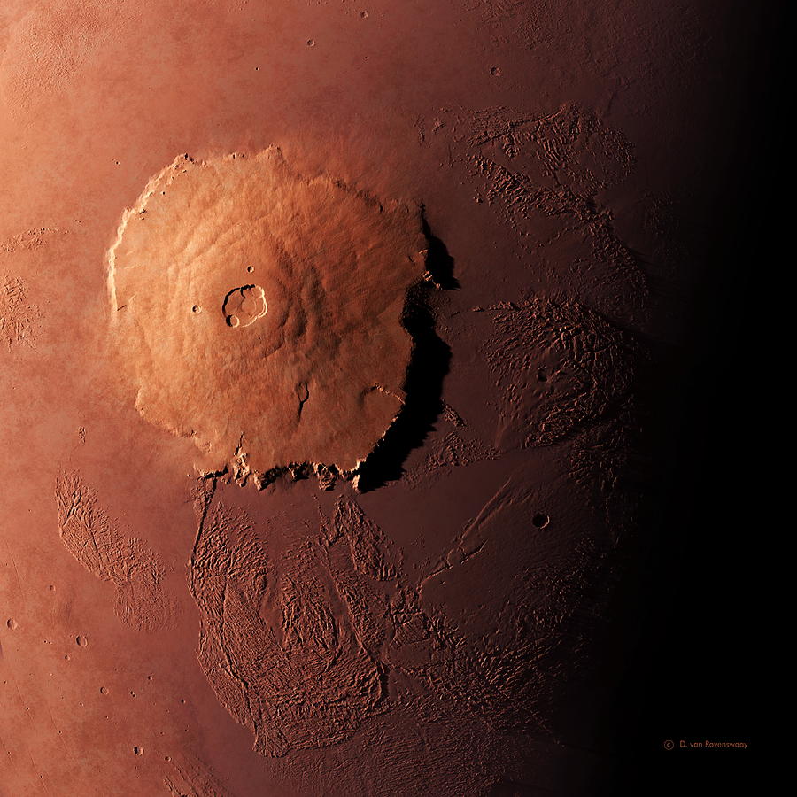 Olympus Mons #5 Photograph by Detlev Van Ravenswaay