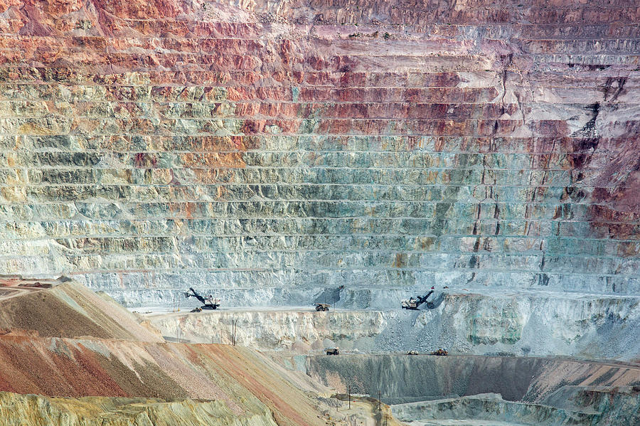 Device Photograph - Open-cast Copper Mine #5 by Jim West