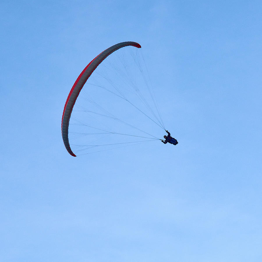 Paragliders #5 Photograph by Jouko Lehto