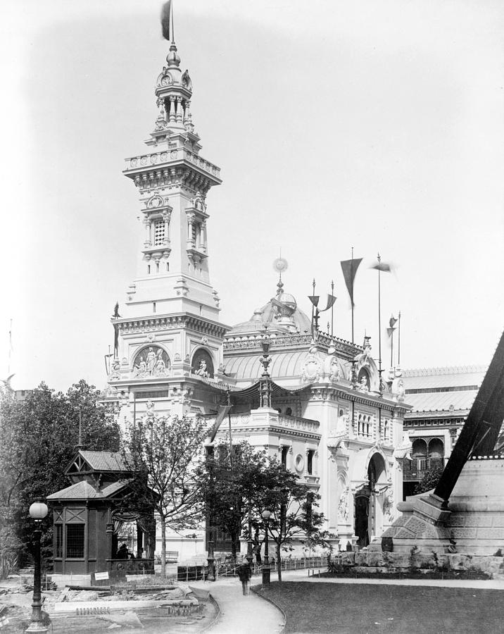 Paris Exposition, 1889 #5 Photograph by Granger