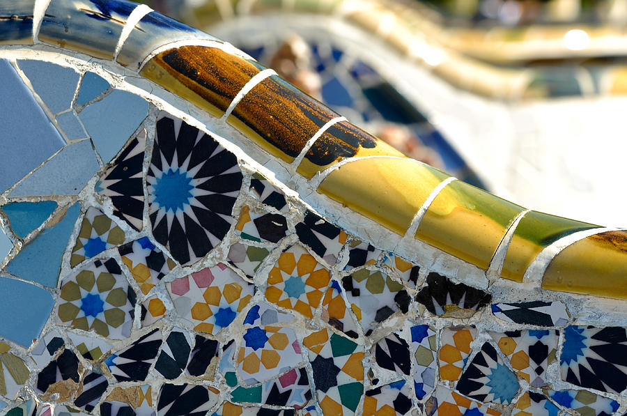 Park Guell Barcelona Spain #5 Photograph by Brandon Bourdages