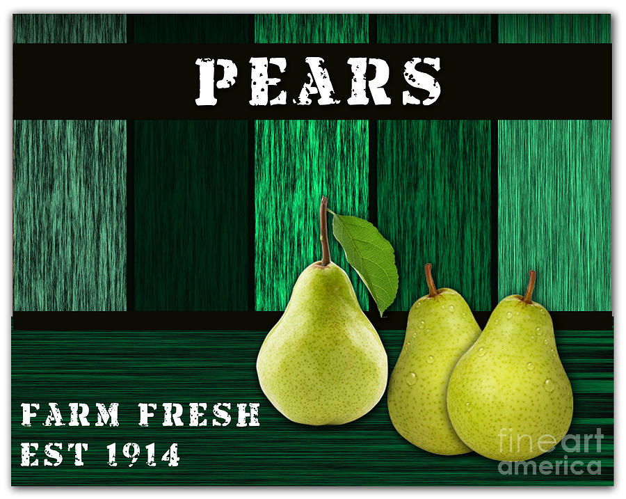 Pear Farm #5 Mixed Media by Marvin Blaine