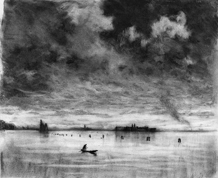 Pennell Venice, C1905 #5 Drawing by Granger