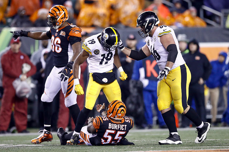 Pittsburgh Steelers v Cincinnati Bengals Photograph by Andy Lyons