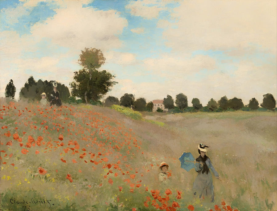 Poppy Field #5 Painting by Mountain Dreams