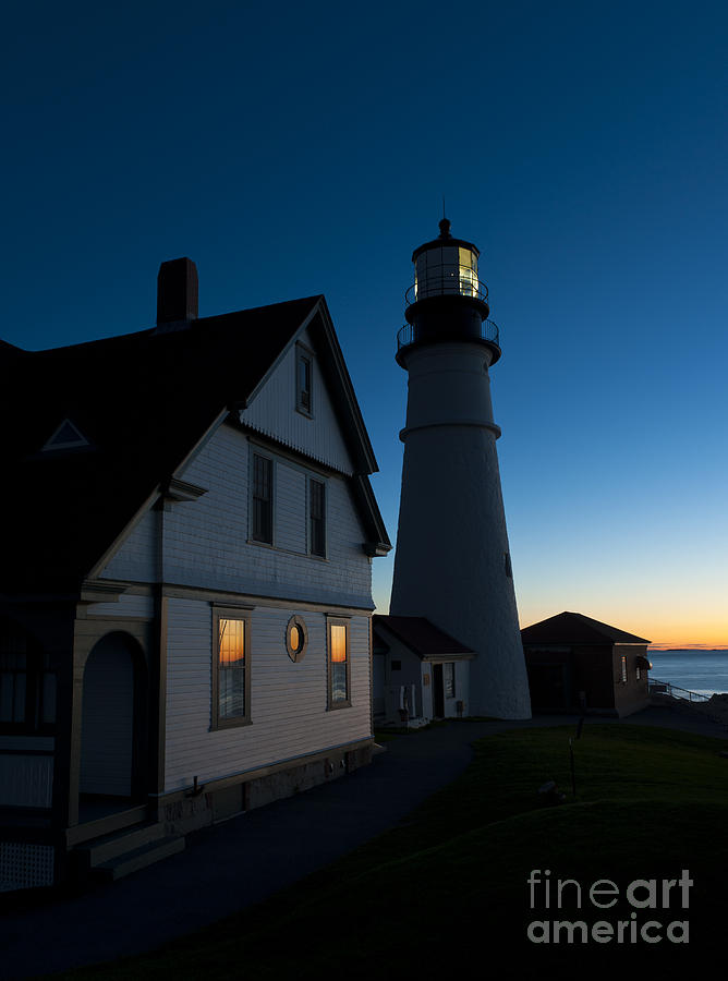 Portland Head Lighthouse #5 Photograph by John Shaw