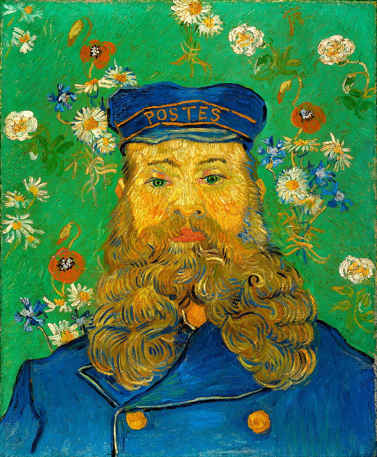 Portrait Of Joseph Roulin  #5 Painting by Vincent Van Gogh