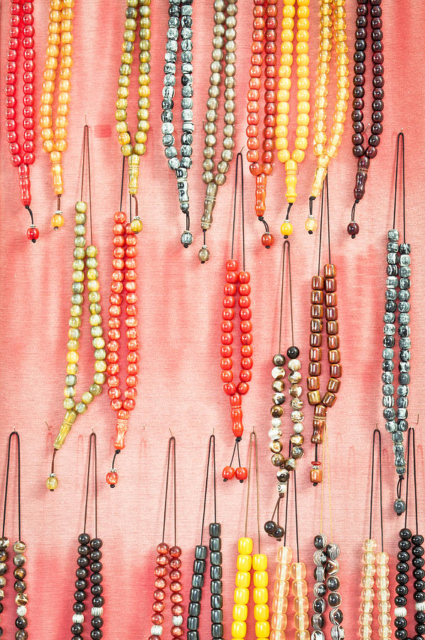Greek Photograph - Prayer beads #5 by Tom Gowanlock