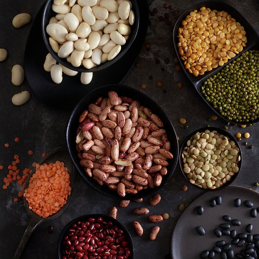 Pulses In Bowls Photograph By Science Photo Library Fine Art America