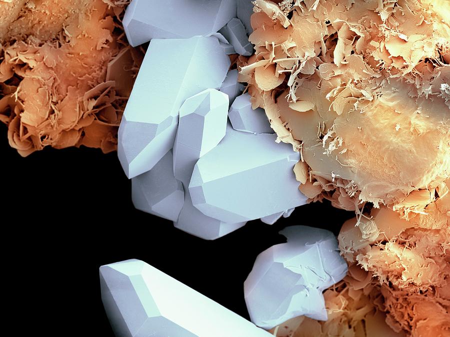 Quartz Crystals #5 Photograph by Science Photo Library