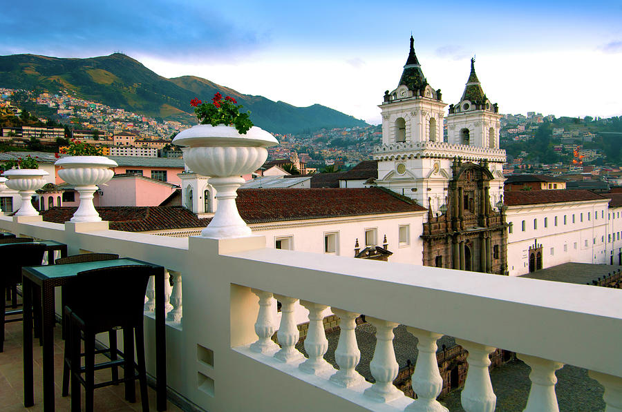 Architecture Photograph - Quito, Ecuador #5 by John Coletti
