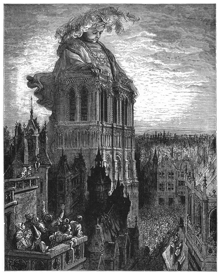 Gargantua #5 Drawing by Gustave Dore Gargantua #5 Drawing by Gustave Dore