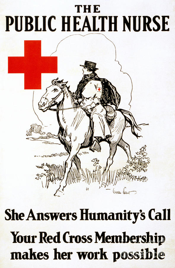 Red Cross Poster C1917 5 By Granger 6246