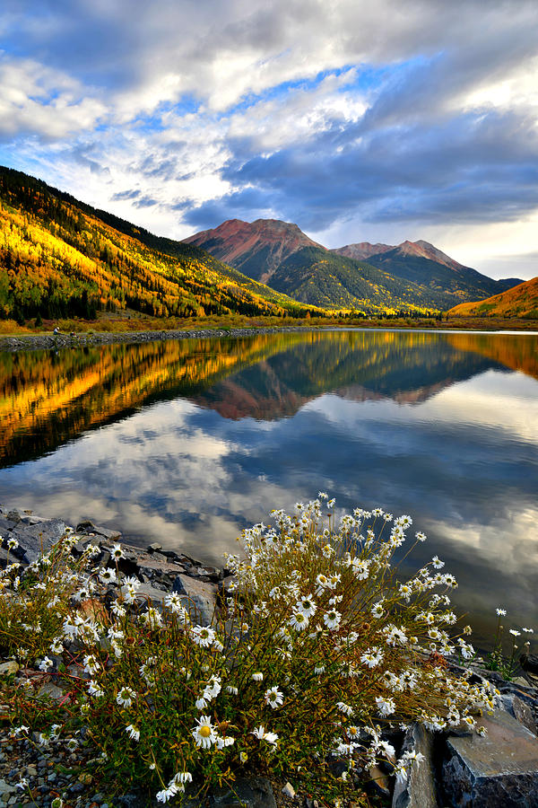 Red Mountain Reflection #6 Photograph by Ray Mathis