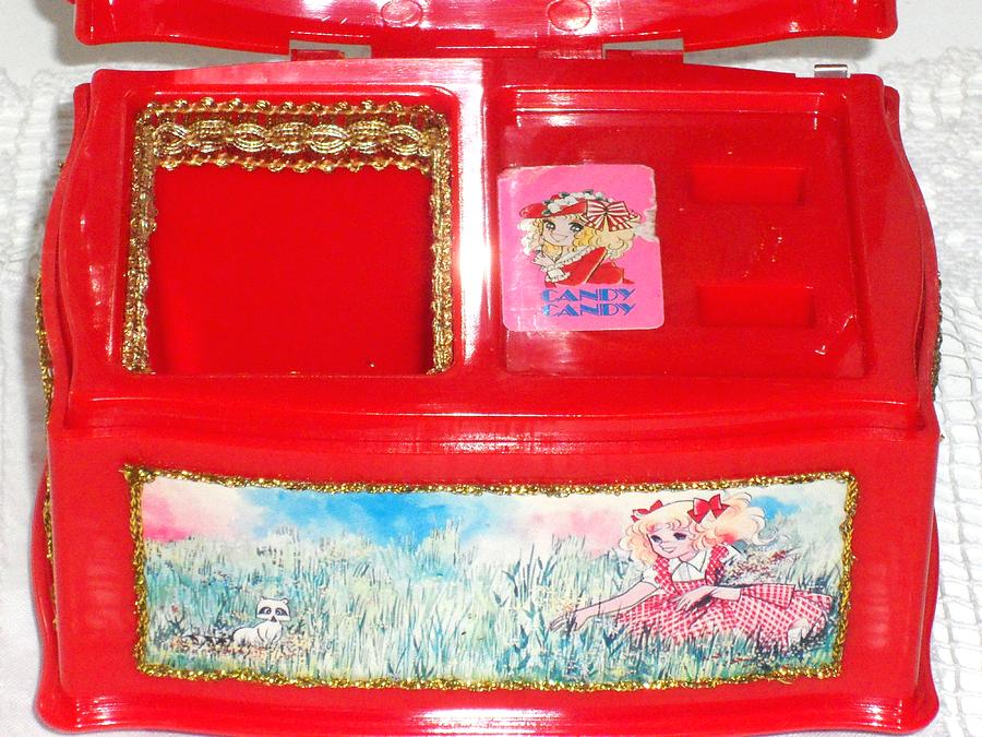 Vintage Mixed Media - Restored Candy Candy musical box vintage 70 #5 by Donatella Muggianu