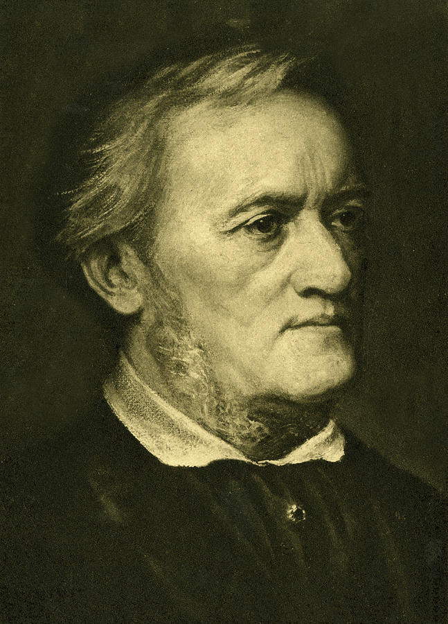 Richard Wagner (1813-1883) German Drawing By Mary Evans Picture Library ...