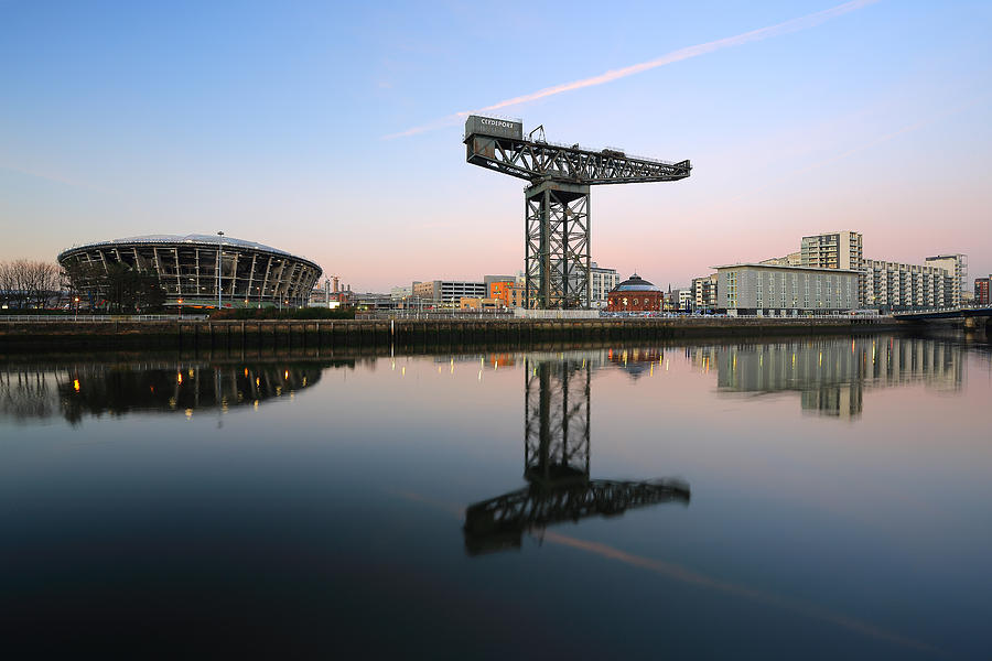 River Clyde Reflections  #5 Photograph by Grant Glendinning